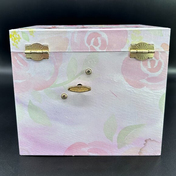 Jewel Keeper Ballerina and Roses Girls Musical Three Compartment Box Swan Lake - Picture 4 of 11